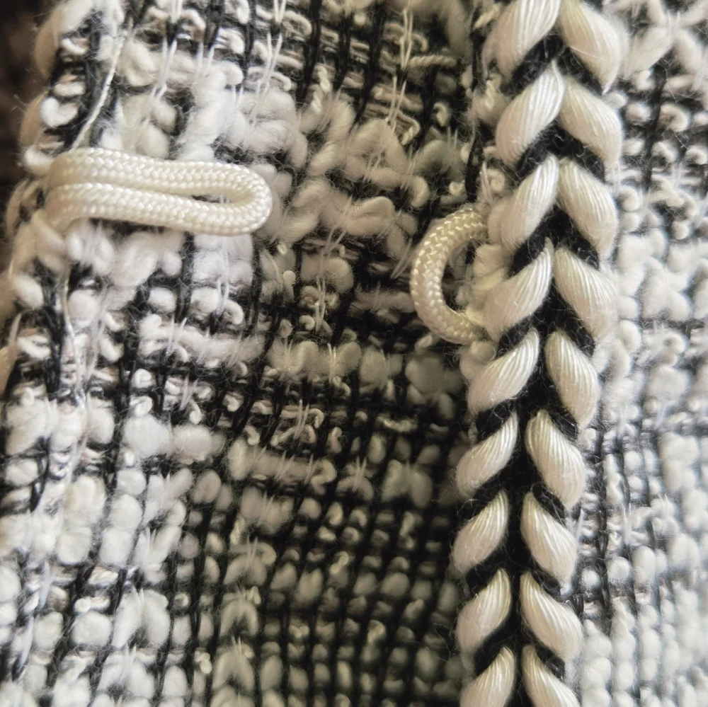 NEW Max Studio Sweater Jacket Tweed Boucle Knit - Picture 10 of 10